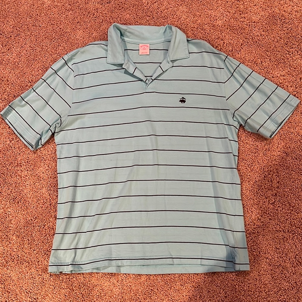 Brooks Brothers, super soft cotton striped polo